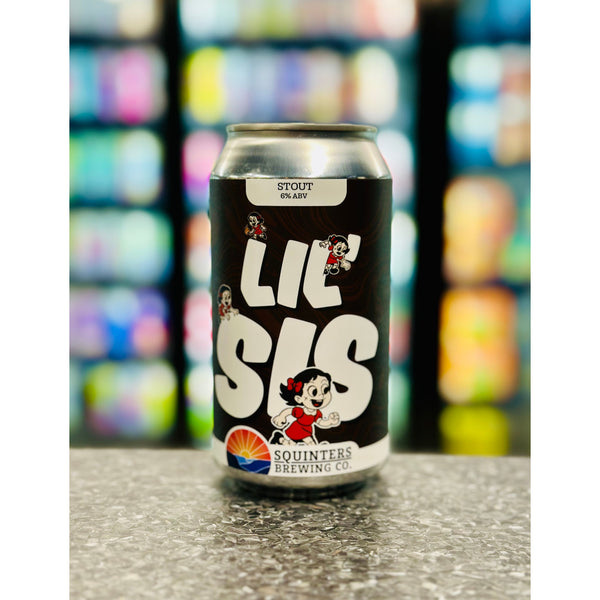 'MIX 6 OR MORE GET 20% OFF' SQUINTERS BREWING LIL' SIS STOUT 6% ABV