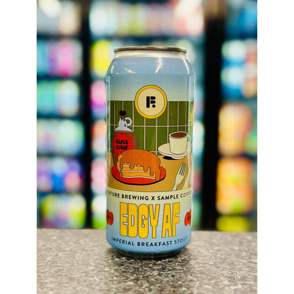 'MIX 6 OR MORE GET 20% OFF' FUTURE BREWING X SAMPLE COFFEE EDGY AF IMPERIAL BREAKFAST STOUT 11% ABV