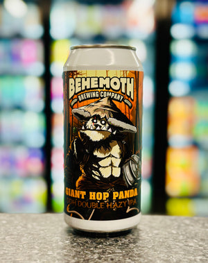 'MIX 6 OR MORE GET 20% OFF' BEHEMOTH BREWING GIANT HOP PANDA DOUBLE DRY HOPPED  DOUBLE HAZY IPA 8% ABV