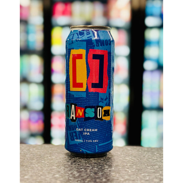 'MIX 6 OR MORE GET 20% OFF' WORKING TITLE BREWING RANSOM OAT CREAM IPA 7% ABV