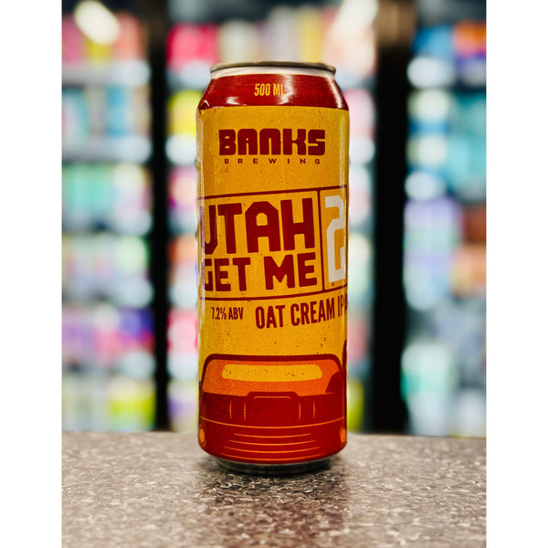 'MIX 6 OR MORE GET 20% OFF' BANKS BREWING UTAH GET ME 2 OAT CREAM IPA 7.2% ABV