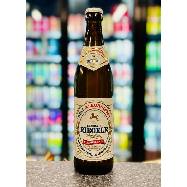'MIX 6 OR MORE GET 20% OFF' BRAUHAUS RIEGELE NON ALC HELLES LAGER