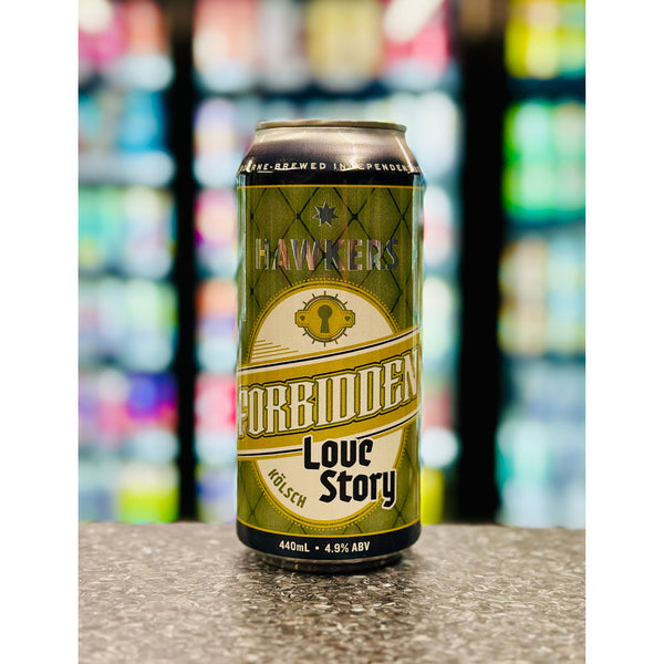 'MIX 6 OR MORE GET 20% OFF' HAWKERS BREWING FORBIDDEN LOVE STORY KOLSCH 4.9% ABV