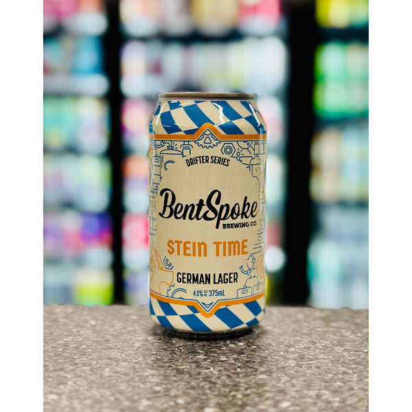'MIX 6 OR MORE GET 20% OFF' BENTSPOKE BREWING CO. STEIN TIME GERMAN LAGER 4% ABV