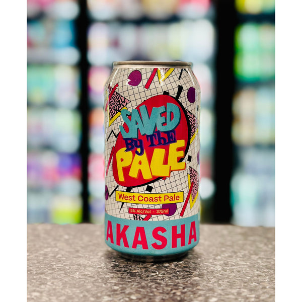 'MIX 6 OR MORE GET 20% OFF' AKASHA BREWING SAVED BY THE PALE WEST COAST PALE 5% ABV