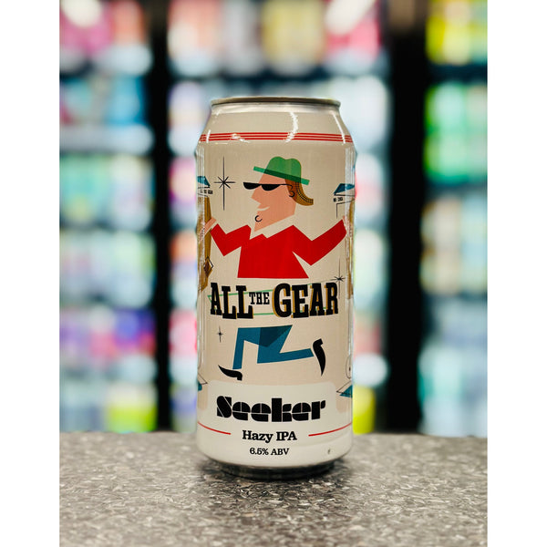 'MIX 6 OR MORE GET 20% OFF' SEEKER BREWING ALL THE GEAR HAZY IPA 6.5% ABV