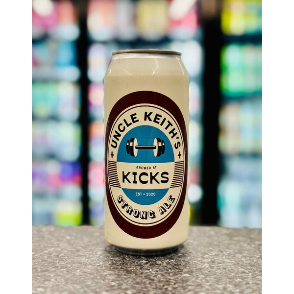 'MIX 6 OR MORE GET 20% OFF' KICKS BREWING UNCLE KEITH'S STRONG ALE 7.3% ABV