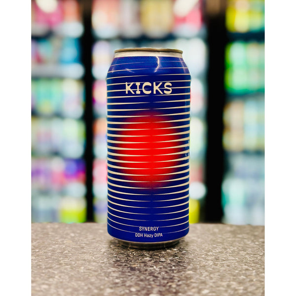 'MIX 6 OR MORE GET 20% OFF' KICKS BREWING SYNERGY DOUBLE DRY HOPPED HAZY DOUBLE IPA 9.2% ABV