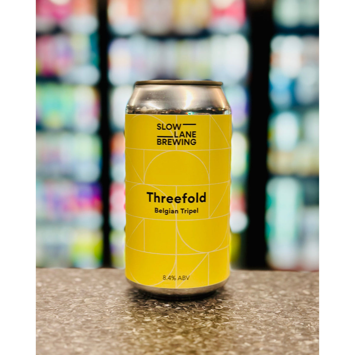 MIX 6 OR MORE GET 20% OFF' SLOW LANE BREWING THREEFOLD BELGIUM TRIPEL 8.4% ABV