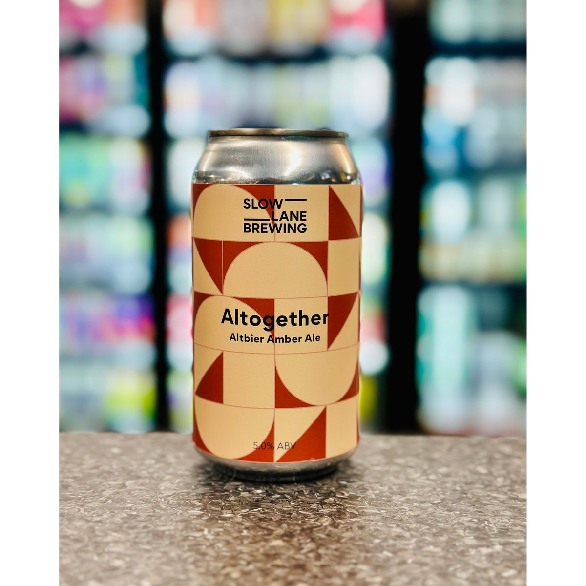 MIX 6 OR MORE GET 20% OFF' SLOW LANE BREWING ALTOGETHER ALTBIER AMBER ALE 5% ABV