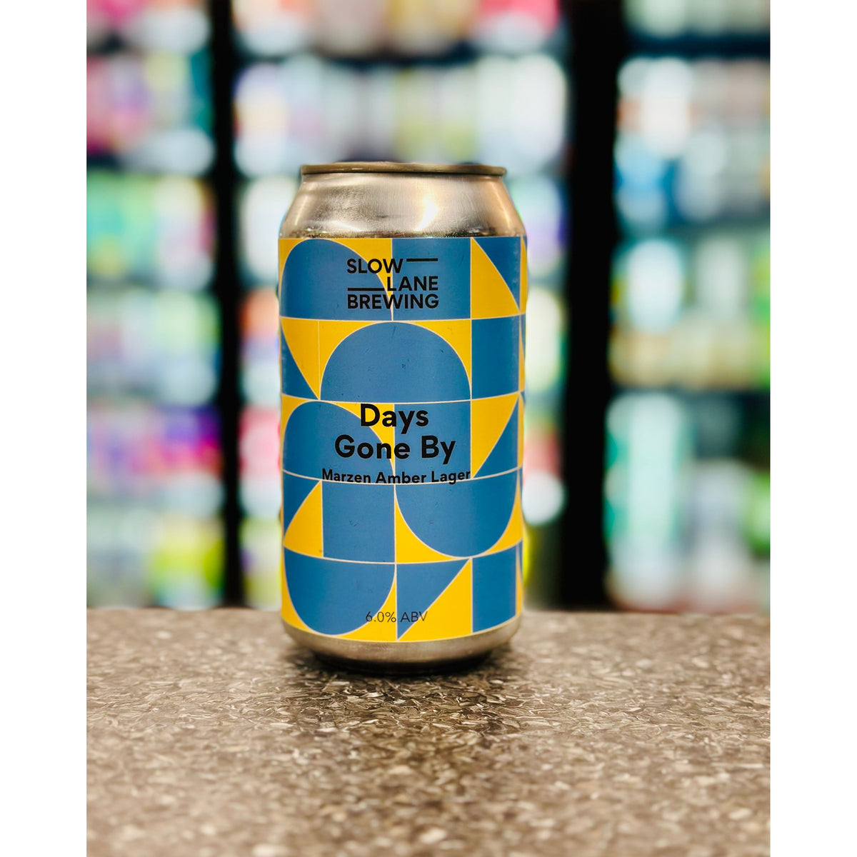 MIX 6 OR MORE GET 20% OFF' SLOW LANE BREWING DAYS GONE BY MARZEN AMBER LAGER 6% ABV