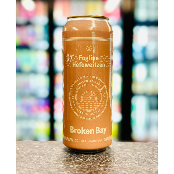 'MIX 6 OR MORE GET 20% OFF' BROKEN BAY BREWING FOGLINE HEFEWEITZEN 4.9% ABV