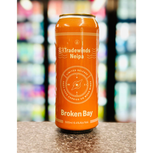 'MIX 6 OR MORE GET 20% OFF' BROKEN BAY BREWING TRADEWIND NEW ENGLAND IPA 6.4% ABV