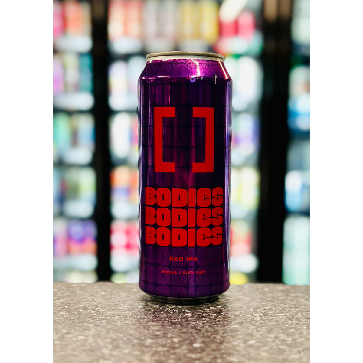 MIX 6 OR MORE GET 20% OFF' WORKING TITLE BREWING BODIES BODIES BODIES RED IPA 6.5% ABV