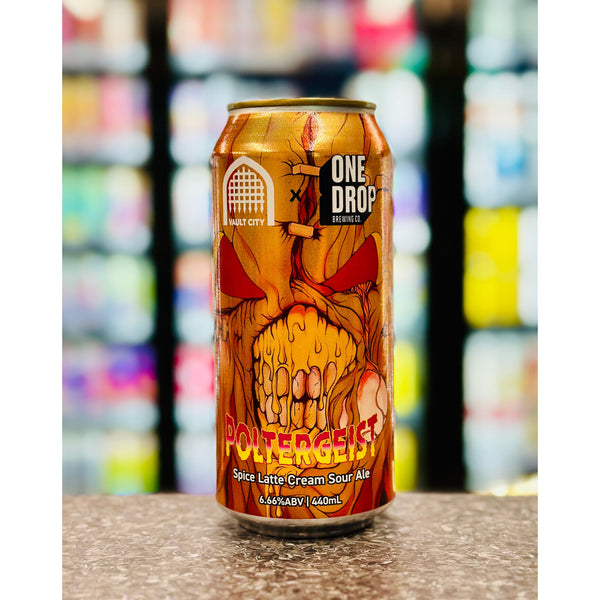 'MIX 6 OR MORE GET 20% OFF' ONE DROP BREWING X VAULT CITY POLTERGEIST SPICE LATTE CREAM SOUR ALE