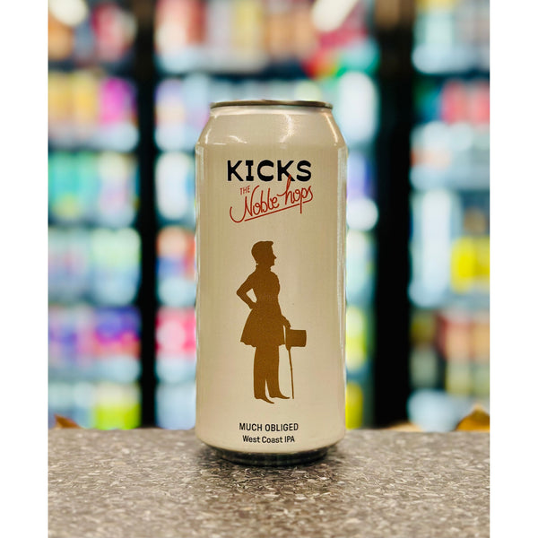 'MIX 6 OR MORE GET 20% OFF' KICKS BREWING DOUBLE MUCH OBLIGED WEST COAST IPA 7.5% ABV