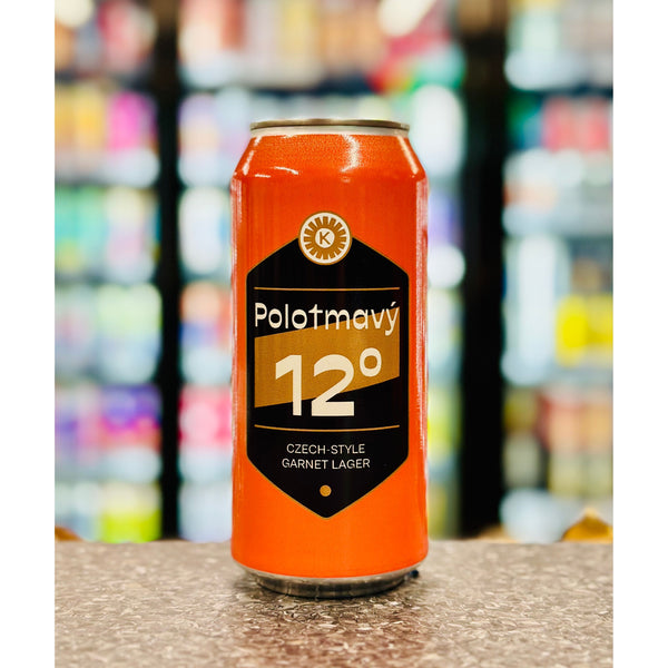'MIX 6 OR MORE GET 20% OFF' KICKS BREWING POLOTMAVY 12 CZECH STYLE GARNET LAGER 4.8% ABV