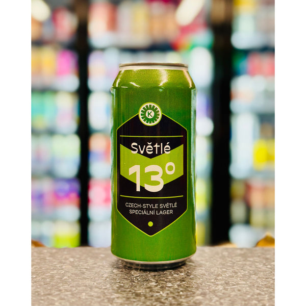 'MIX 6 OR MORE GET 20% OFF' KICKS BREWING SVETLE 13 CZECH-STYLE SVETLE SPECIALNI LAGER 5.7% ABV