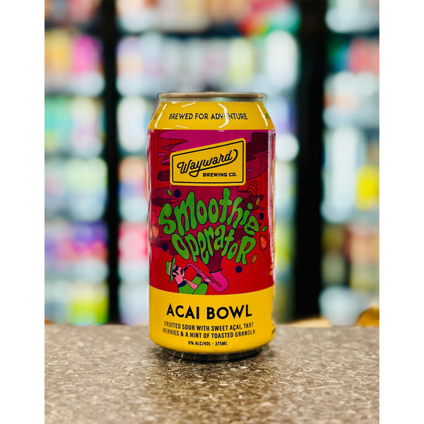 'MIX 6 OR MORE GET 20% OFF' WAYWARD BREWING SMOOTHIE OPERATOR ACAI BOWL 6% ABV