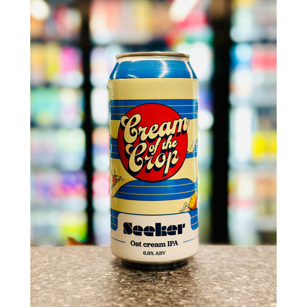 'MIX 6 OR MORE GET 20% OFF' SEEKER BREWING CREAM OF THE CROP OAT CREAM IPA 6.8% ABV