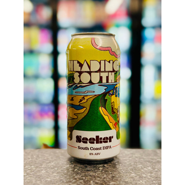 'MIX 6 OR MORE GET 20% OFF' SEEKER BREWING HEADING SOUTH SOUTH COAST DOUBLE IPA 8% ABV