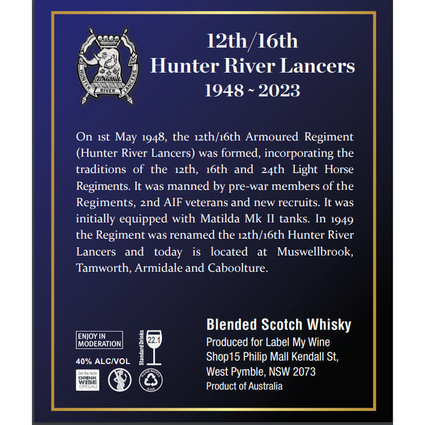 75th Anniversary Commemorative Whisky