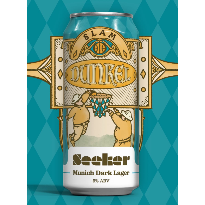MIX 6 OR MORE GET 20% OFF' SEEKER BREWING SLAM DUNK MUNICH DARK LAGER 5% ABV