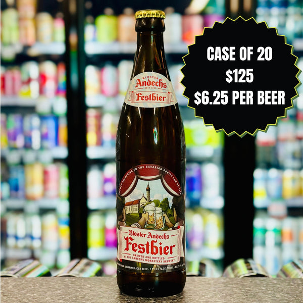 KLOSTERBRAUEREI ANDECHS FESTBIER CASE OF 20