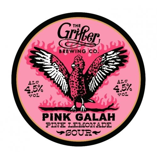 GRIFTER BREWING CO. OLD PINK GALAH PINK LEMONADE SOUR 4.5% ABV