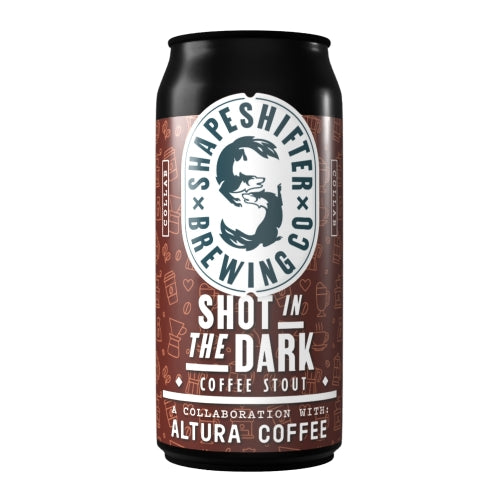 MIX 6 OR MORE GET 20% OFF' SHAPESHIFTER BREWING SHOT IN THE DARK COFFEE STOUT 7.2% ABV