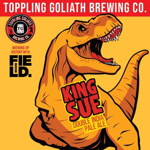 MIX 6 OR MORE GET 20% OFF' TOPPLING GOLIATH KING SUE DOUBLE IPA 8.2% ABV