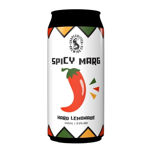 MIX 6 OR MORE GET 20% OFF' SHAPESHIFTER BREWING SPICY MARG HARD LEMONADE 6% ABV