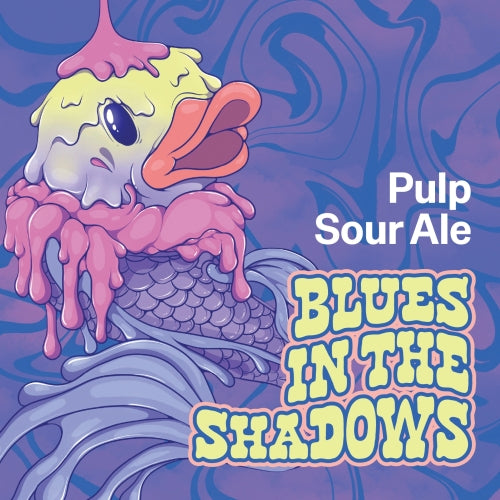 'MIX 6 OR MORE GET 20% OFF' ONE DROP BREWING BLUES IN THE SHADOW PULP SOUR ALE 7.9% ABV