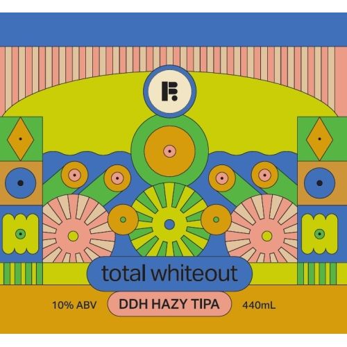 'MIX 6 OR MORE GET 20% OFF' FUTURE BREWING TOTAL WHITEOUT DDH HAZY TRIPLE IPA 10% ABV