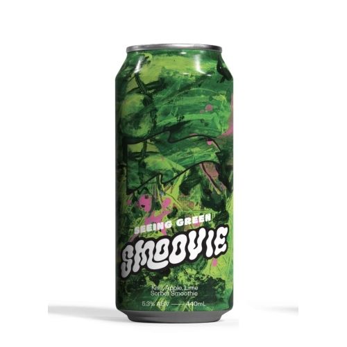 MIX 6 OR MORE GET 20% OFF' GOOD LAND BREWING CO SMOOVIE SEEING GREEN 5.3% ABV