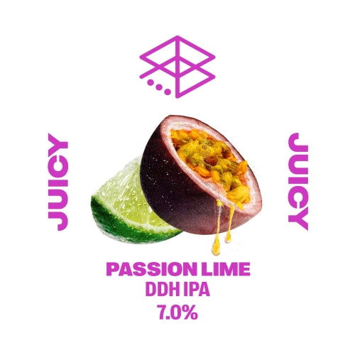 MIX 6 OR MORE GET 20% OFF' RANGE BREWING PASSION LIME DDH IPA 7% ABV
