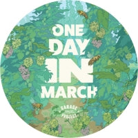 MIX 6 OR MORE GET 20% OFF' GARAGE PROJECT ONE DAY IN MARCH HAZY IPA 6.2% ABV
