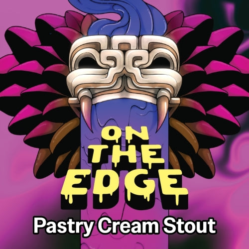 MIX 6 OR MORE GET 20% OFF' ONE DROP BREWING ON THE EDGE PASTRY CREAM STOUT 9% ABV