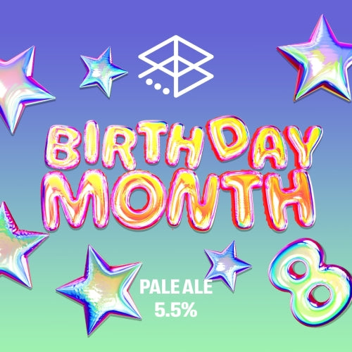 MIX 6 OR MORE GET 20% OFF' RANGE BREWING BIRTHDAY MONTH PALE ALE 5.5% ABV
