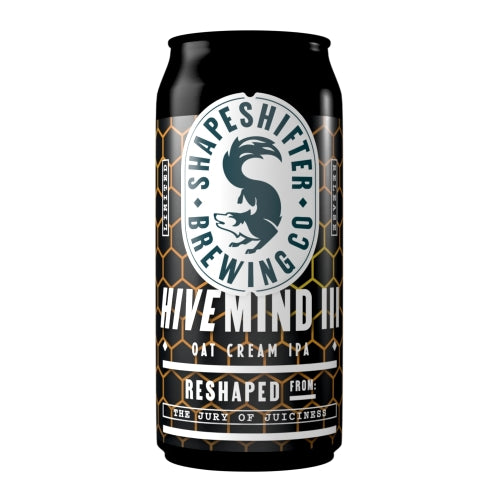 MIX 6 OR MORE GET 20% OFF' SHAPESHIFTER BREWING HIVE MIND III OAT CREAM IPA 6.5% ABV