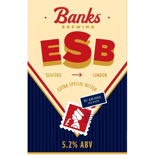 MIX 6 OR MORE GET 20% OFF' BANKS BREWING ESB 5.2% ABV