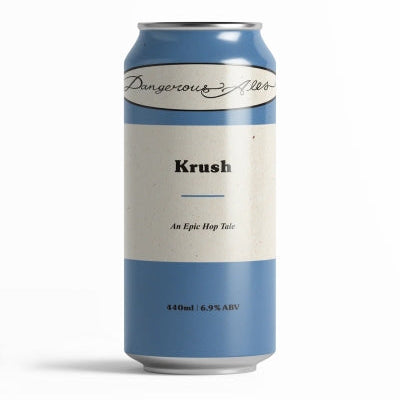 MIX 6 OR MORE GET 20% OFF' DANGEROUS ALES BREWING AN EPIC HOP TALE: KRUSH IPA 6.9% ABV