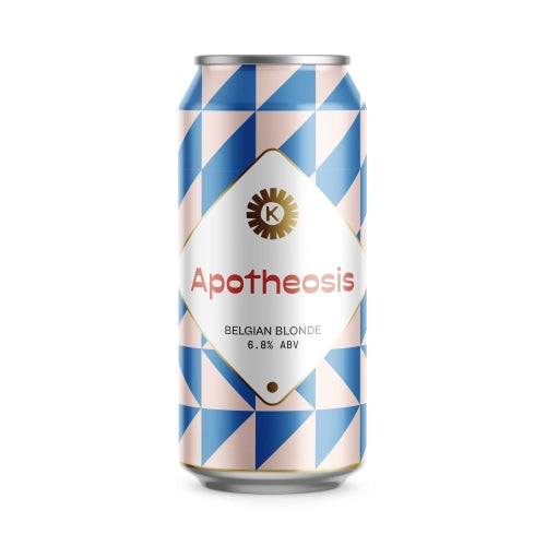 MIX 6 OR MORE GET 20% OFF' KICK'S BREWING APOTHEOSIS BELGIUM BLONDE 6.8% ABV