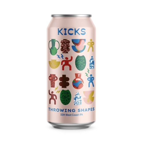 MIX 6 OR MORE GET 20% OFF' KICK'S BREWING THROWING SHAPES DDH WEST COAST IPA 6.8% ABV