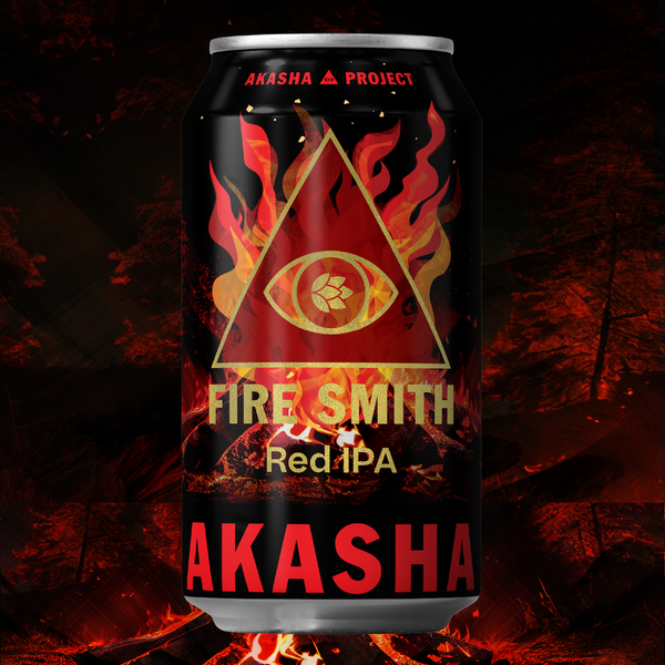 MIX 6 OR MORE GET 20% OFF' AKASHA BREWING FIRESMITH RED IPA 6.8% ABV
