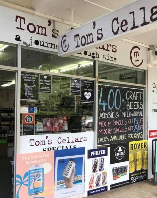Tom's Cellars Local Home Delivery