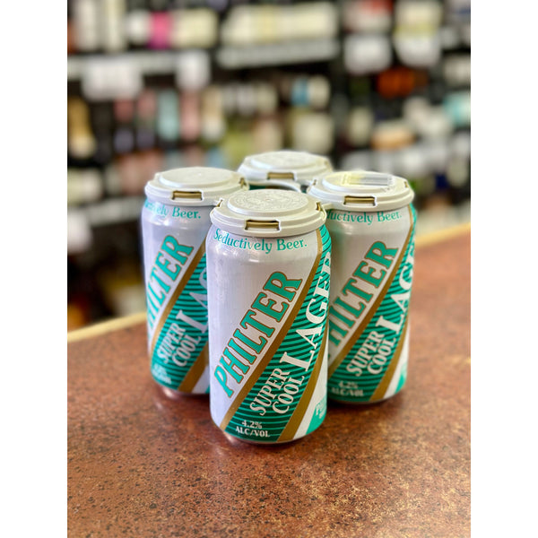 'MIX 4X4 GET 12% OFF' PHILTER BREWING SUPER COOL LAGER 4.2% ABV