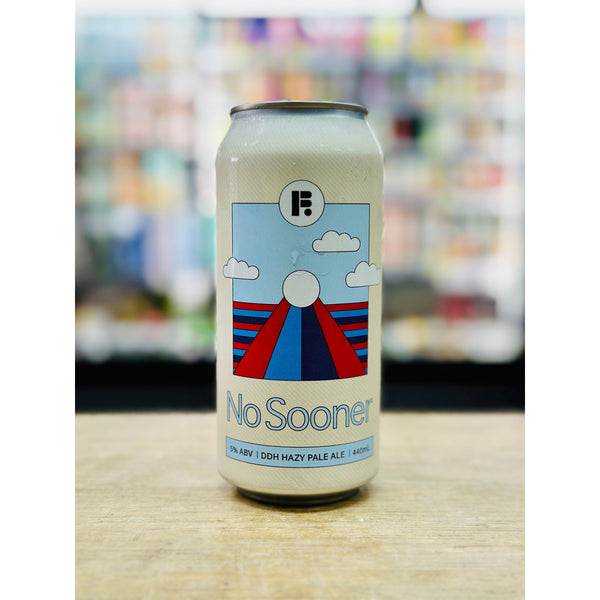 'MIX 6 OR MORE GET 20% OFF' FUTURE BREWING NO SOONER DOUBLE DRY HOPPED HAZY PALE 5% ABV