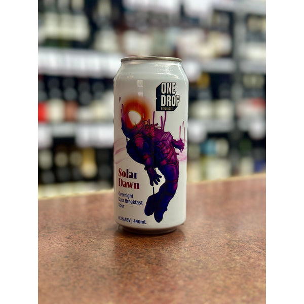 'MIX 6 OR MORE GET 20% OFF' ONE DROP BREWING SOLAR DAWN OVERNIGHT OATS BREAKFAST SOUR 8.3% ABV