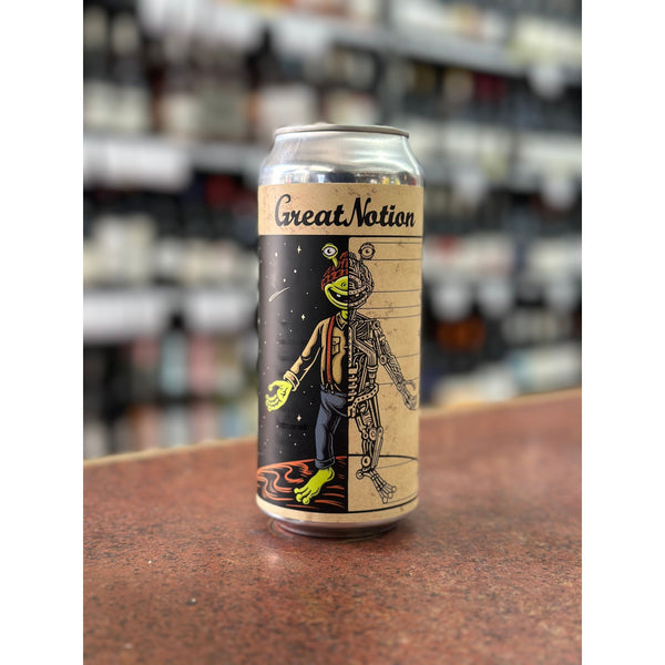 'MIX 6 OR MORE GET 20% OFF' GREAT NOTION BREWING SERIOUS ROBOT HAZY IPA 7% ABV